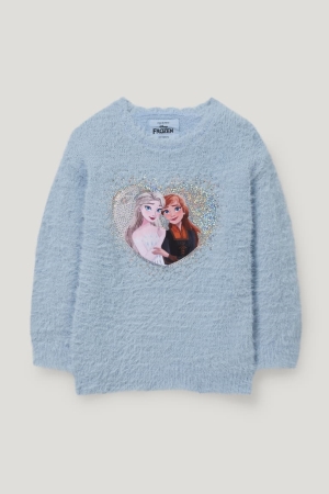 Jumpers C&A Frozen Shiny ανοιχτο μπλε | RTPDOZ-602