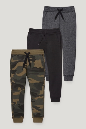 παντελόνι C&A Multipack Of 3 Joggers Camouflage | BOJSDR-815