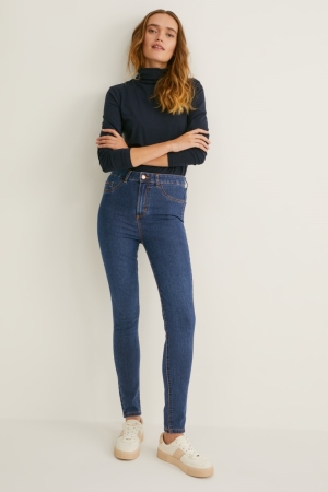 τζιν παντελονι C&A Multipack Of 2 Jegging High WaisLycra® μπλε | ZUATQF-170