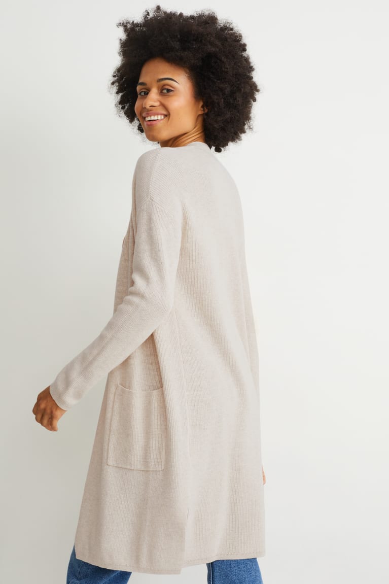 Cardigan C&A Basic Creme | KBLZAO-602