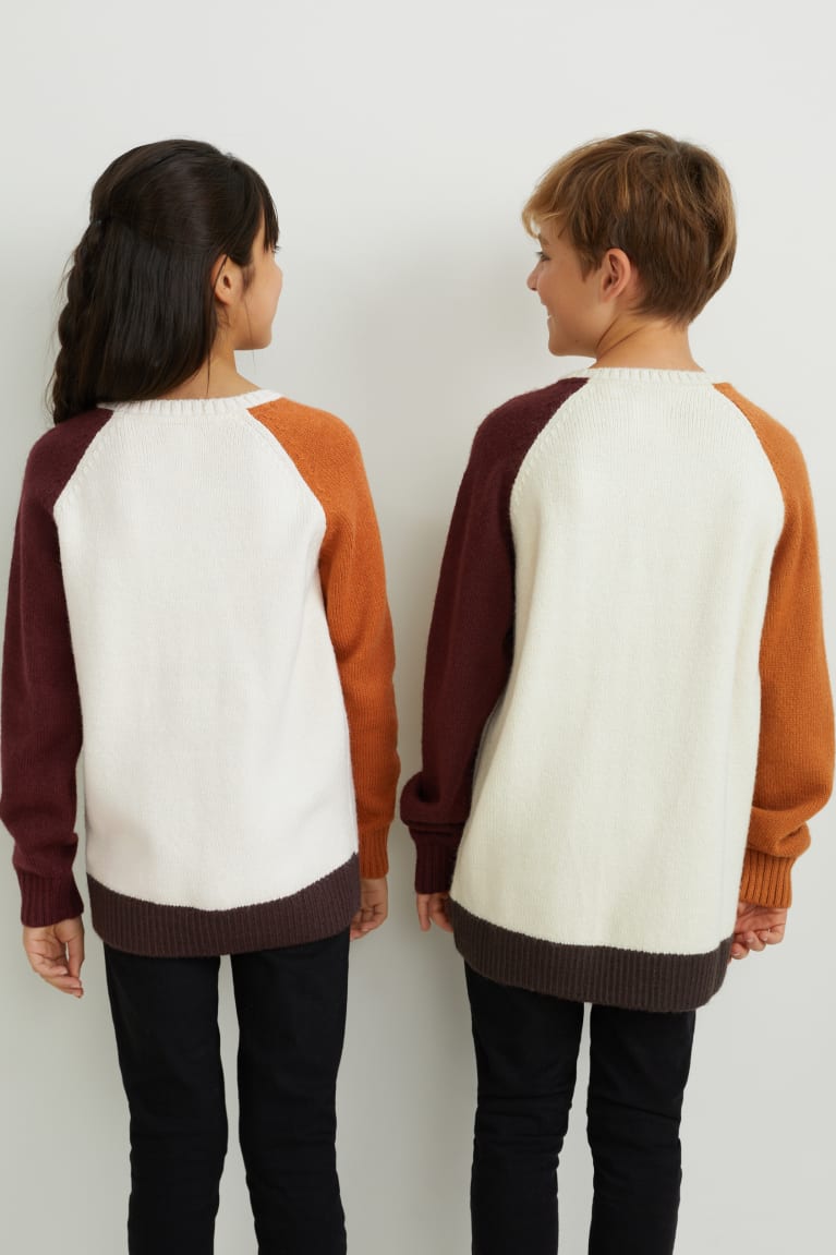 Jumpers C&A Genderneutral Recycled Creme | GOKECD-239