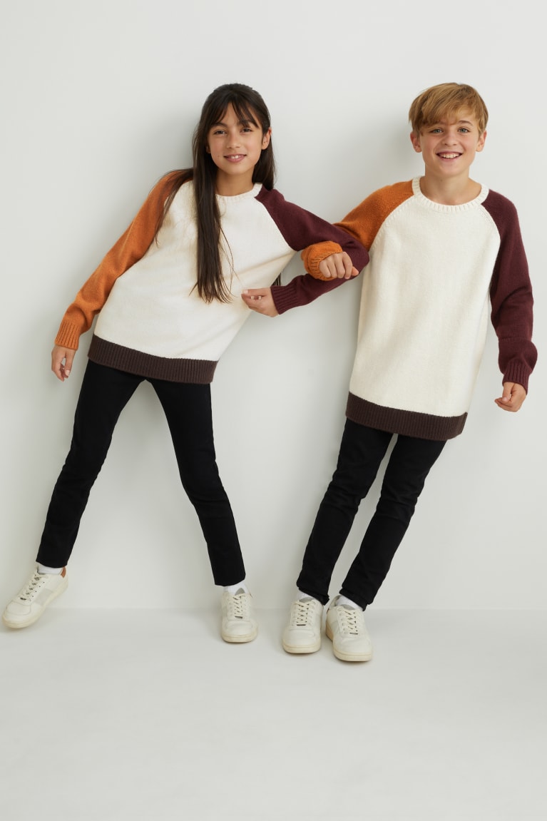 Jumpers C&A Genderneutral Recycled Creme | GOKECD-239