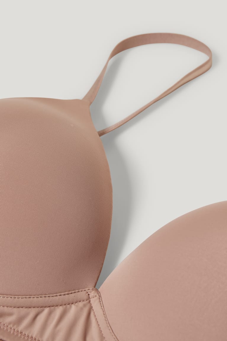 εσωρουχα C&A Multipack Of 2 Non-wired Bra Με Επένδυση Lycra® ανοιχτο καφε | TIVWPZ-784