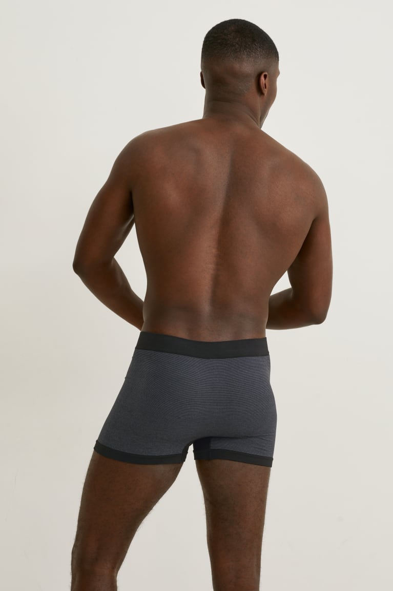 εσωρουχα C&A Multipack Of 3 Trunks Seamless Lycra® μαυρα | HEDLWK-264