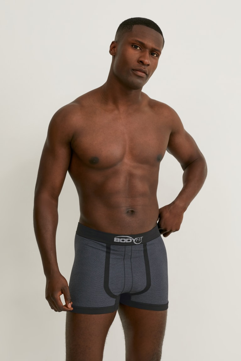 εσωρουχα C&A Multipack Of 3 Trunks Seamless Lycra® μαυρα | HEDLWK-264