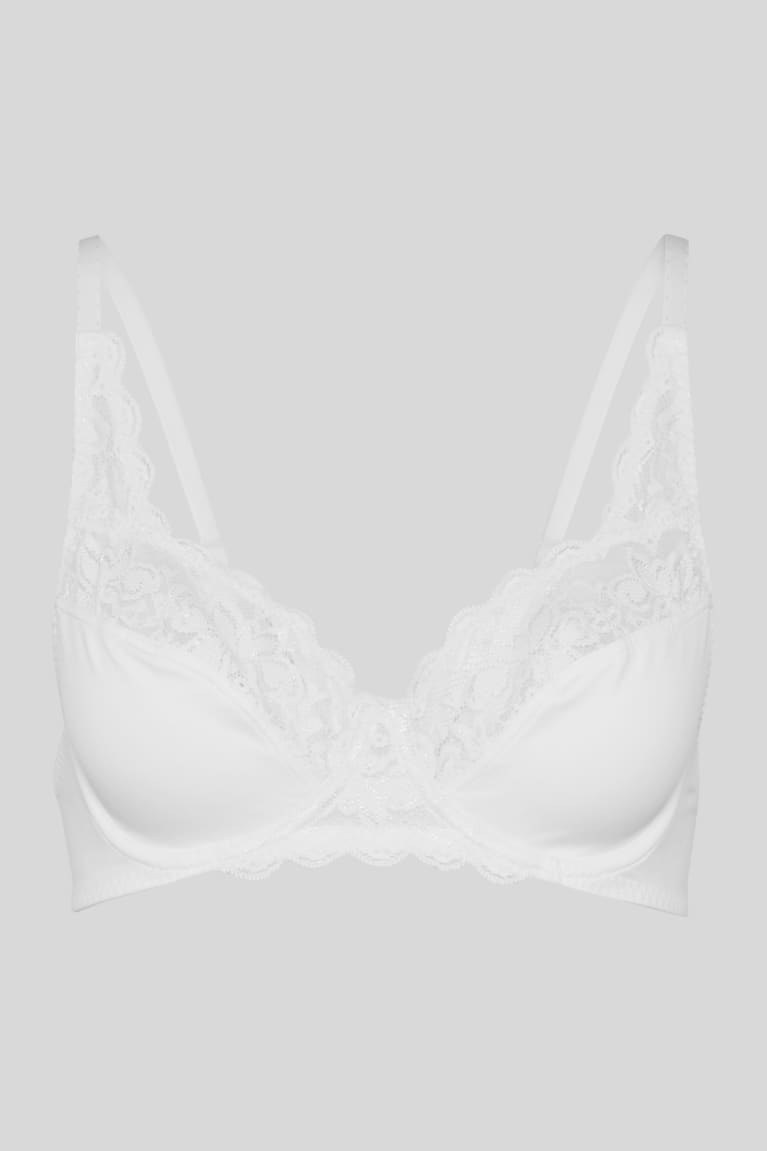 εσωρουχα C&A Underwire Bra Full Coverage ασπρα | VUYQGL-091