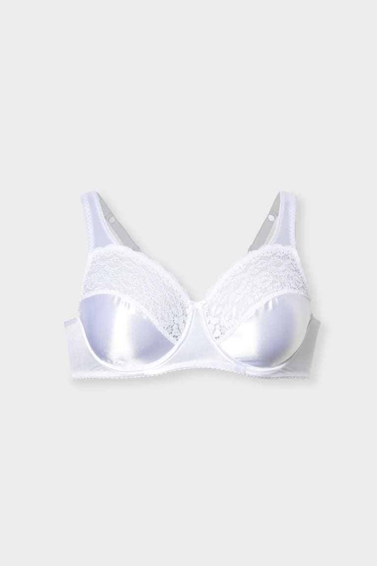 εσωρουχα C&A Underwire Bra ασπρα | NSHCVA-358