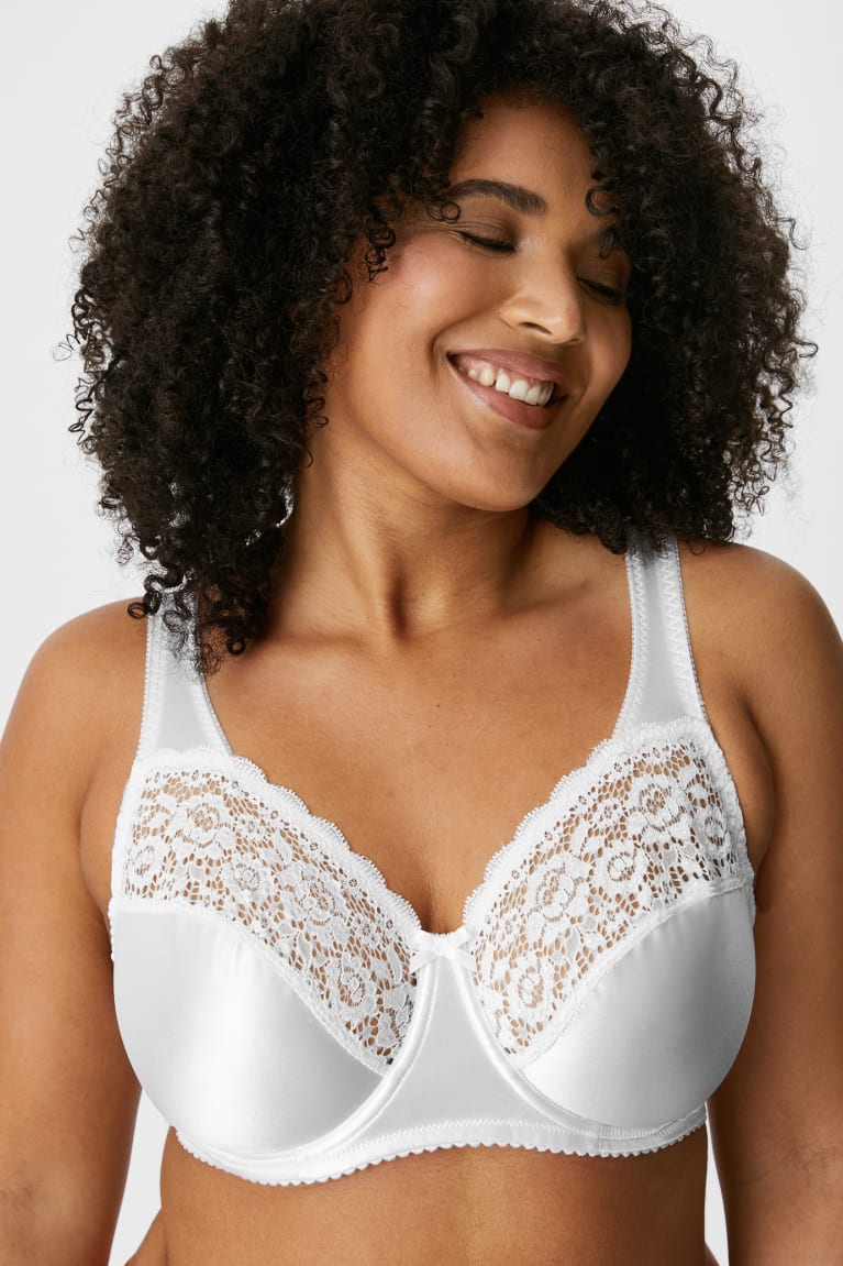 εσωρουχα C&A Underwire Bra ασπρα | NSHCVA-358