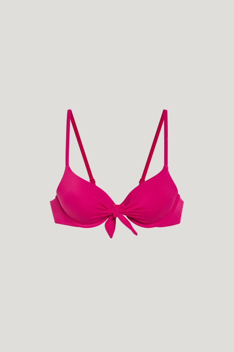 μαγιό C&A Underwire Μπικίνι Με Επένδυση Lycra® Xtra Life™ ροζ | ZIOBVR-094