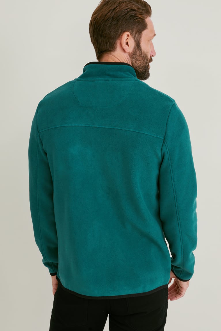 μπουφαν C&A Fleece Thermolite® Ecomade Recycled πρασινο | FWNHBQ-015