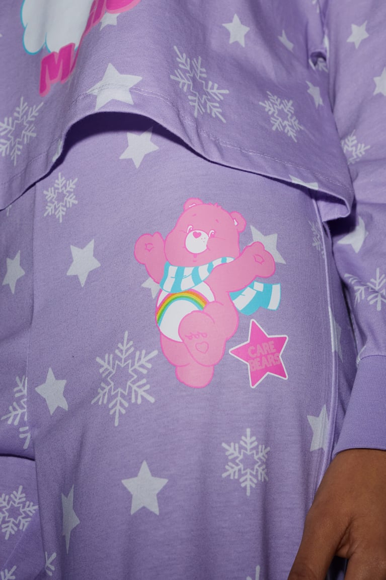 νυχτικά C&A Clockhouse Pyjama Bottoms Care Bears μωβ | IURAXC-130