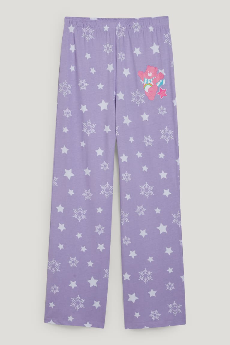 νυχτικά C&A Clockhouse Pyjama Bottoms Care Bears μωβ | IURAXC-130