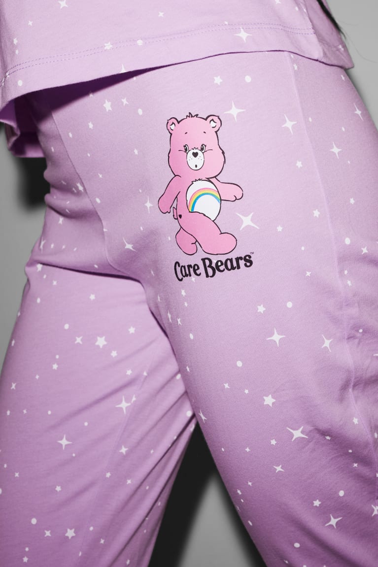 νυχτικά C&A Clockhouse Pyjama Bottoms Care Bears ανοιχτο μωβ | TRFONE-170