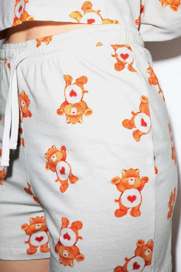 νυχτικά C&A Clockhouse Pyjama Care Bears ασπρα | WCKMEN-649