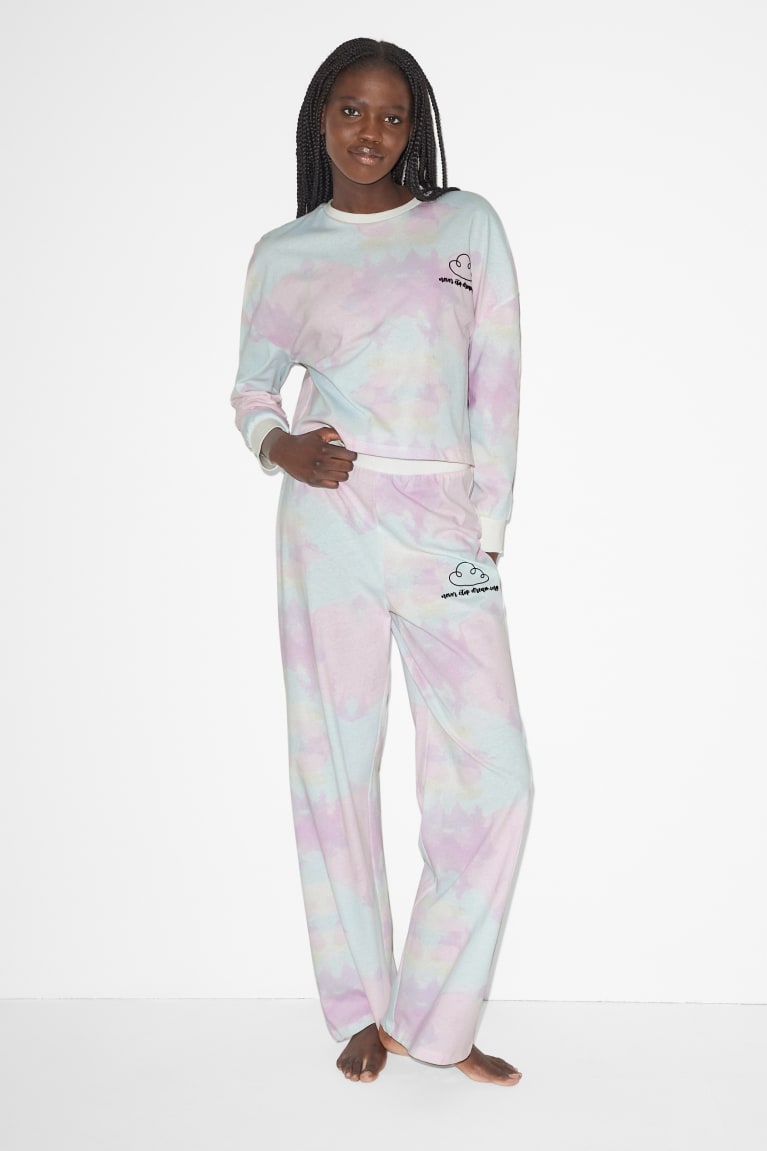 νυχτικά C&A Clockhouse Pyjama Multicoloured | UZPJHY-459