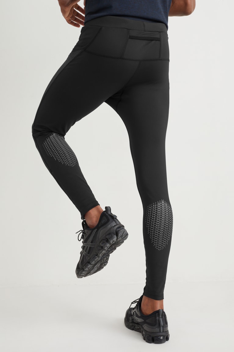 παντελόνι C&A Active Leggings μαυρα | UALIHW-642