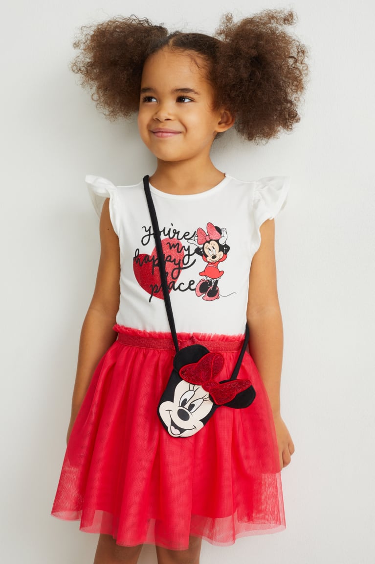 φορεμα C&A Minnie Mouse Set And Bag 2 Piece ροζ | GVHOYL-952